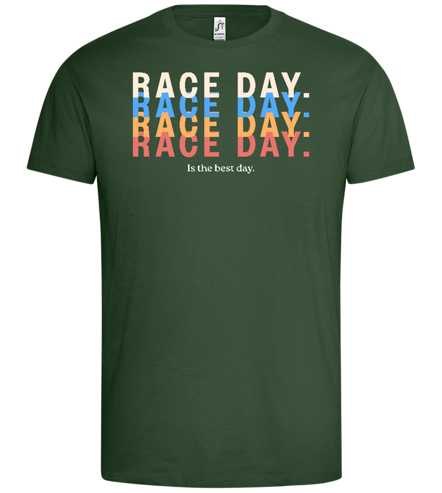 Best Day of the Week Design - Premium men's t-shirt_GREEN BOTTLE_front