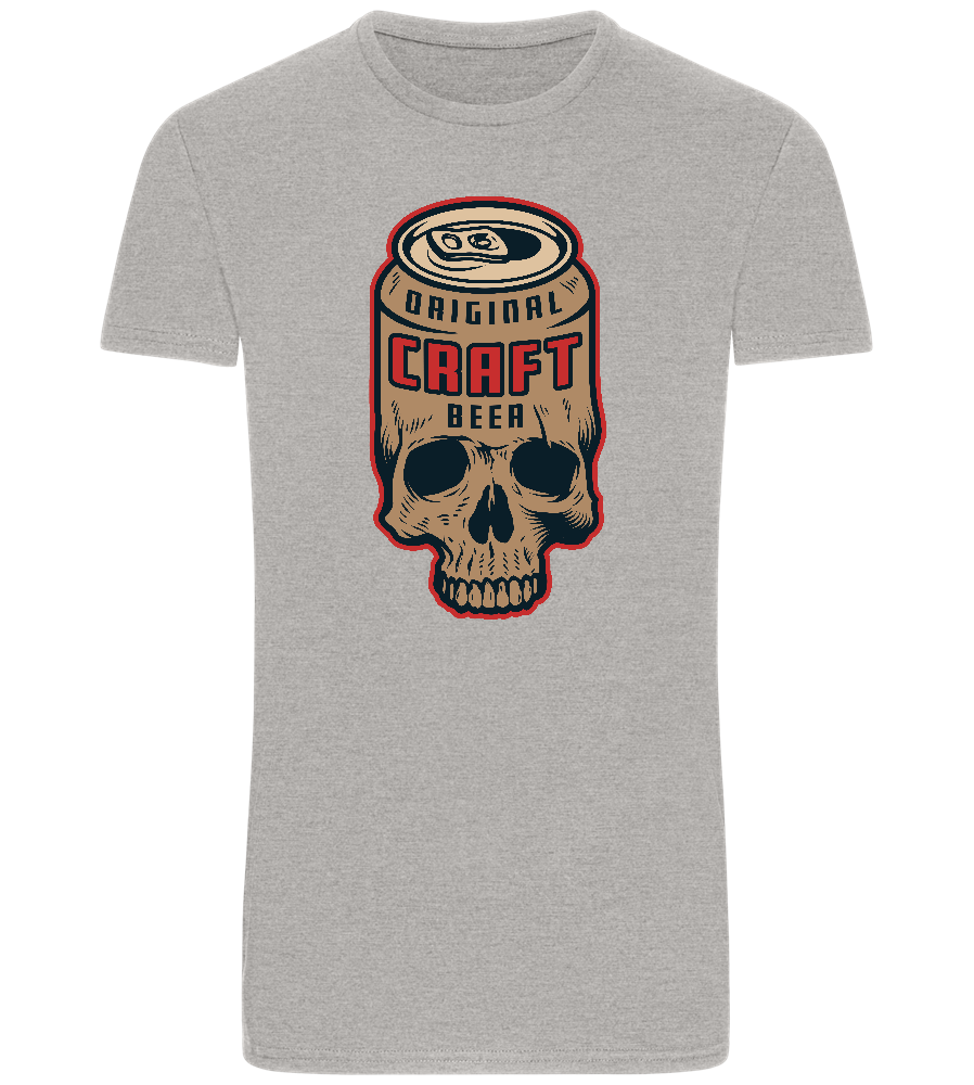 Craft Beer Design - Basic Unisex T-Shirt_ORION GREY_front