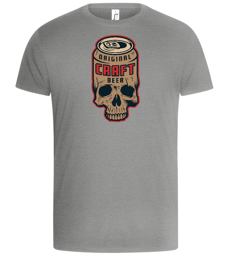 Craft Beer Design - Basic Unisex T-Shirt_ORION GREY_front