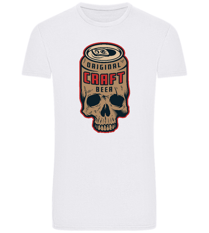 Craft Beer Design - Basic Unisex T-Shirt_WHITE_front