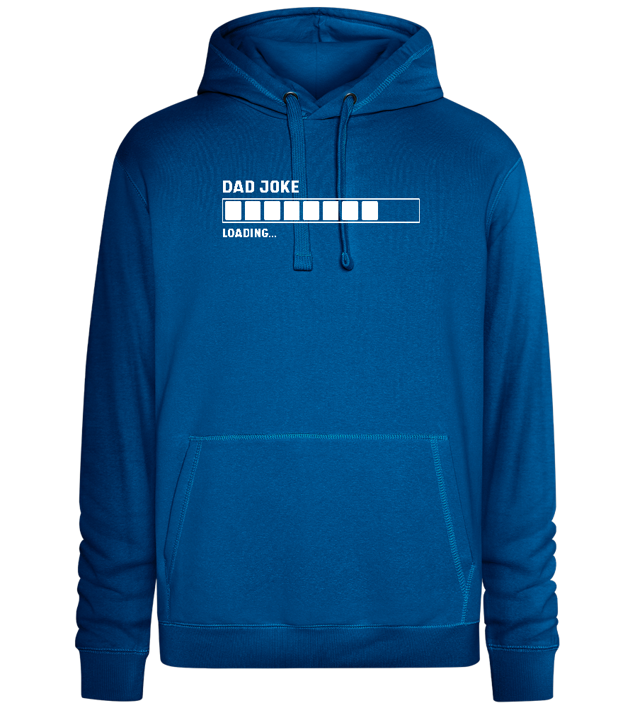 Dad Joke Loading Bar Design - Premium unisex hoodie_ROYAL_front