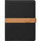 A4 Conference Folder with Magnetic Closure_BLACK_front