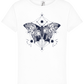 Astrology Butterfly Design - Comfort girls' t-shirt_WHITE_front