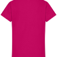 Astrology Butterfly Design - Comfort girls' t-shirt_FUCHSIA_back