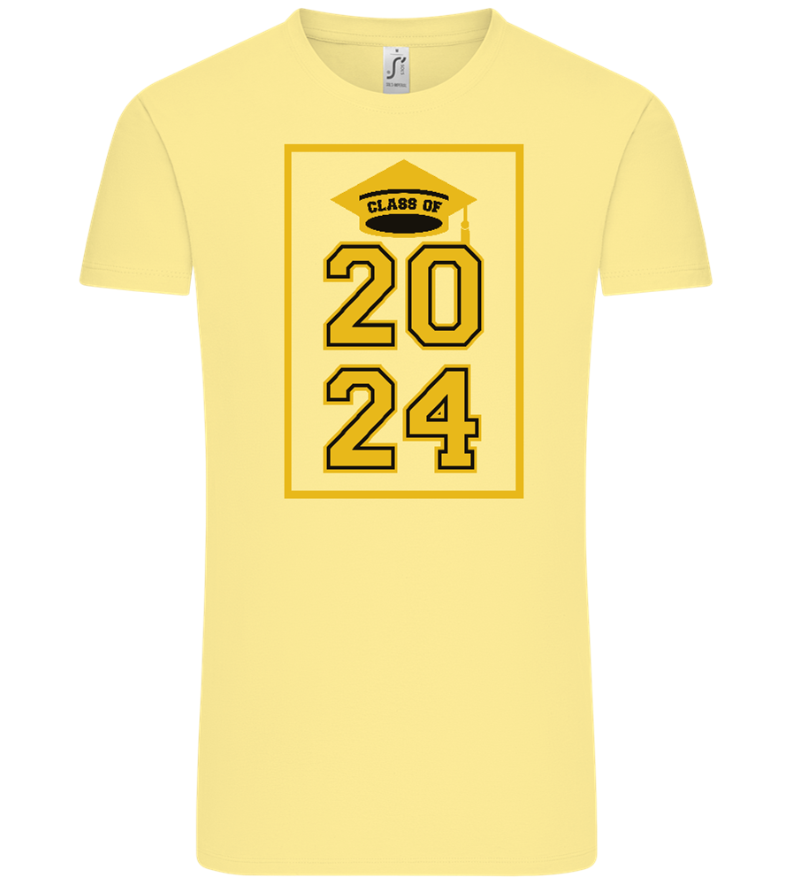 Class of '24 Design - Comfort Unisex T-Shirt_AMARELO CLARO_front