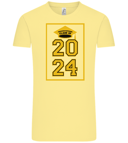 Class of '24 Design - Comfort Unisex T-Shirt_AMARELO CLARO_front