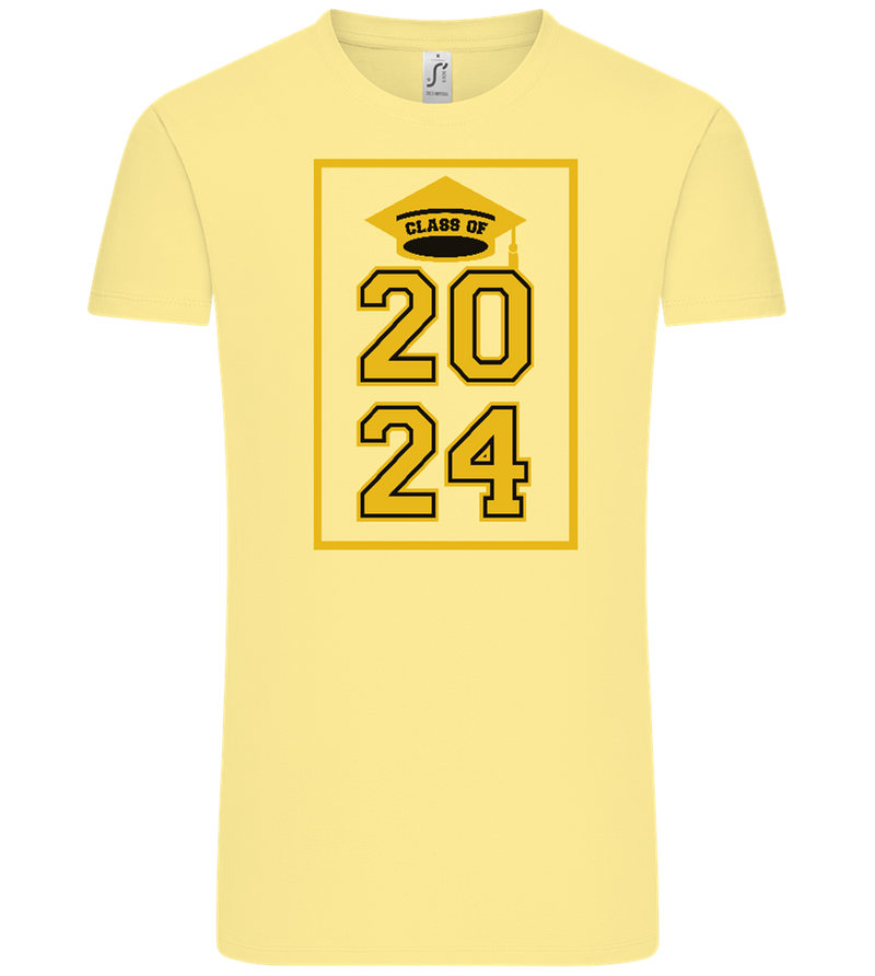 Class of '24 Design - Comfort Unisex T-Shirt_AMARELO CLARO_front