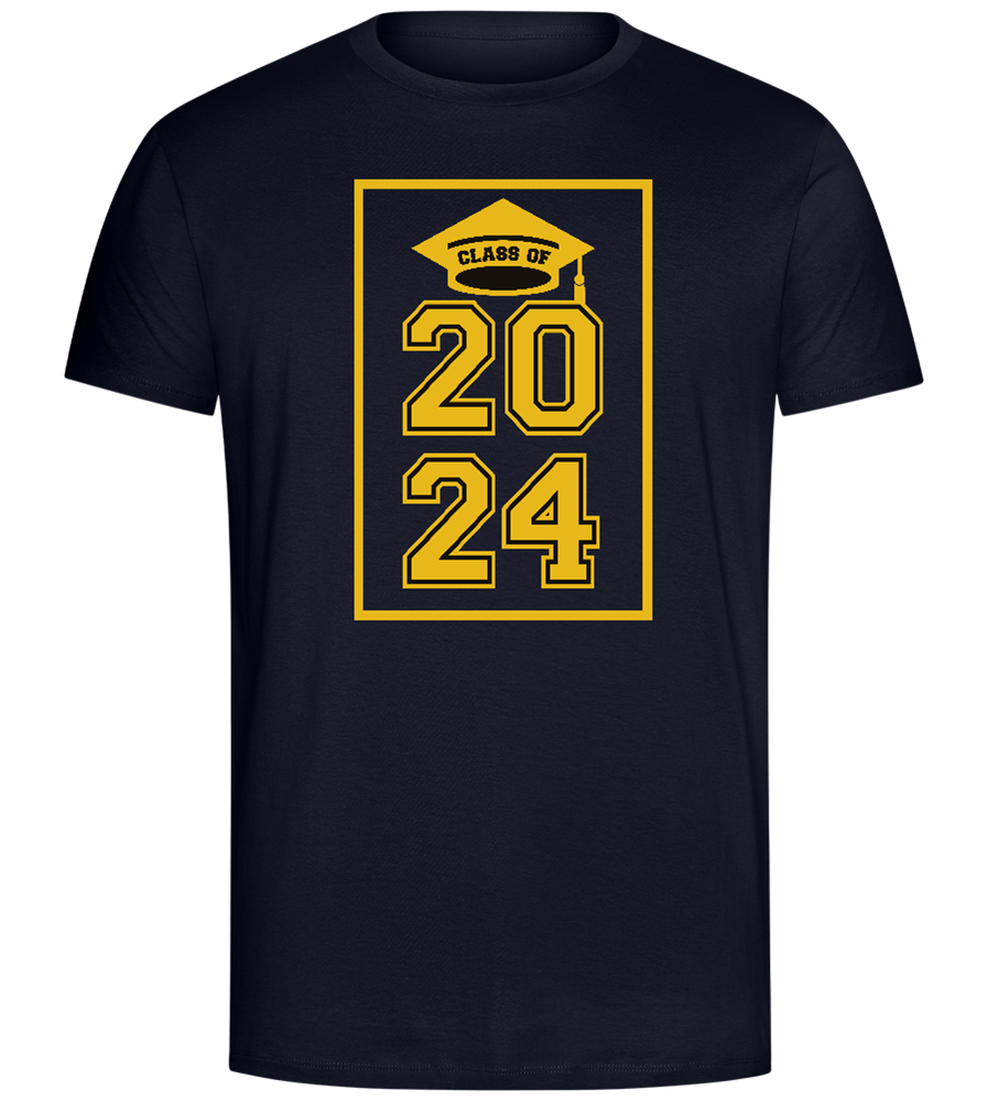 Class of '24 Design - Comfort Unisex T-Shirt_FRENCH NAVY_front