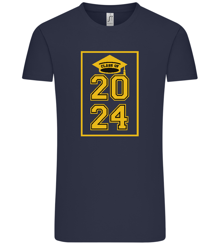Class of '24 Design - Comfort Unisex T-Shirt_FRENCH NAVY_front