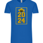 Class of '24 Design - Comfort Unisex T-Shirt_ROYAL_front