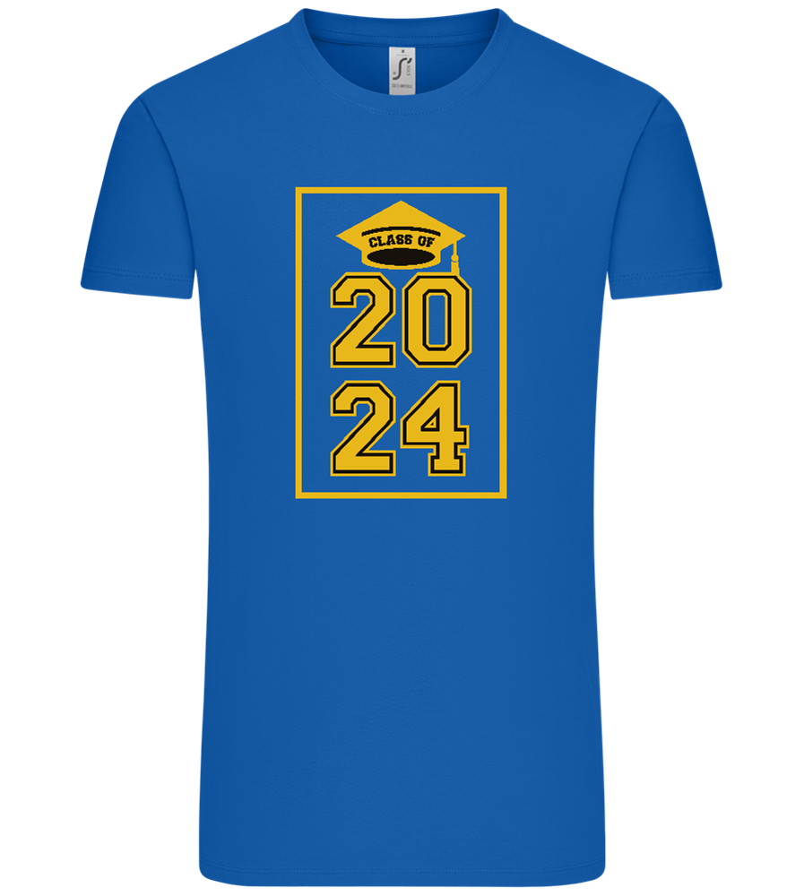 Class of '24 Design - Comfort Unisex T-Shirt_ROYAL_front