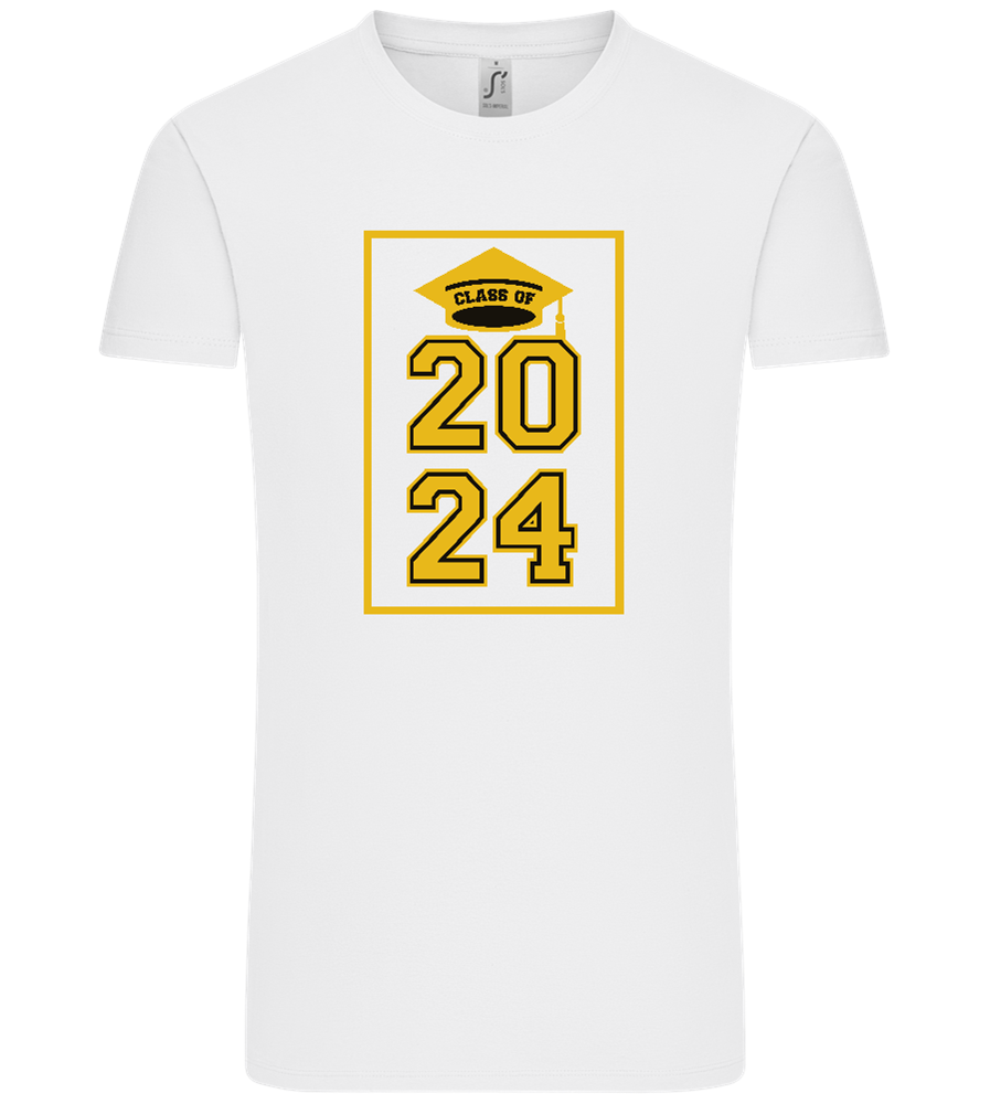 Class of '24 Design - Comfort Unisex T-Shirt_WHITE_front
