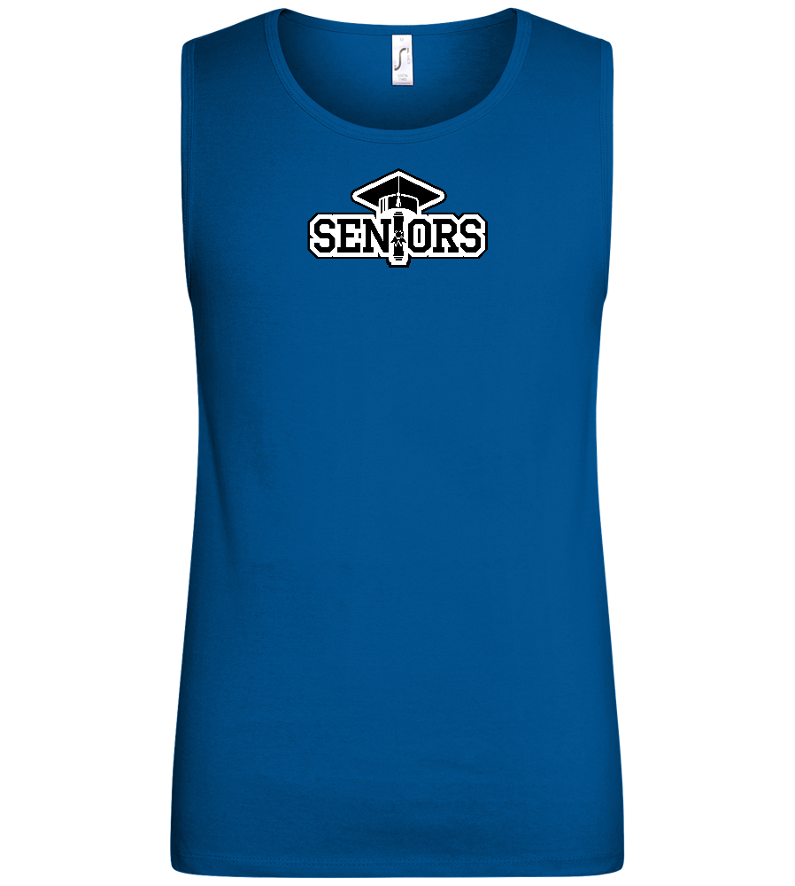 Senior Design - Basic men's tank top_ROYAL_front