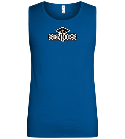 Senior Design - Basic men's tank top_ROYAL_front