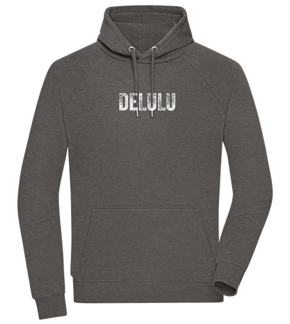 Delulu Design - Comfort unisex hoodie_CHARCOAL CHIN_front