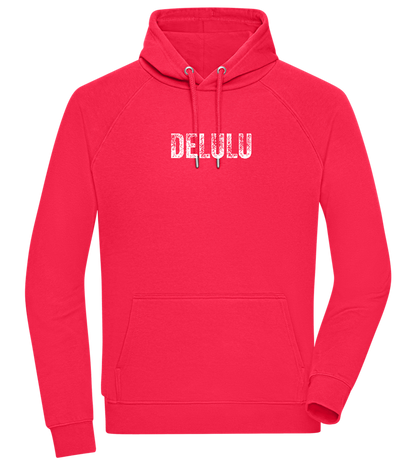 Delulu Design - Comfort unisex hoodie_RED_front