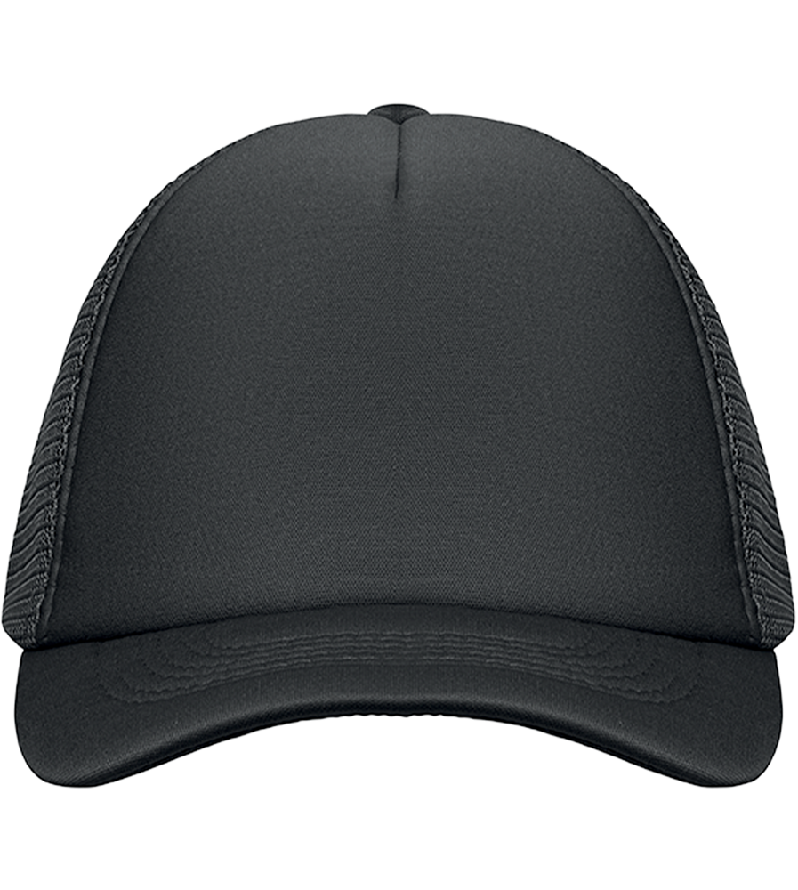 5-Panel Mesh Cap_BLACK_front