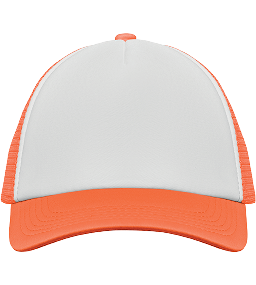 5-Panel Mesh Cap_NEON ORANGE_front