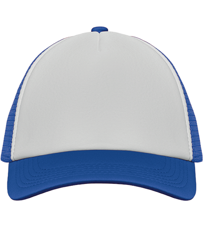 5-Panel Mesh Cap_WHITE/BLUE_front