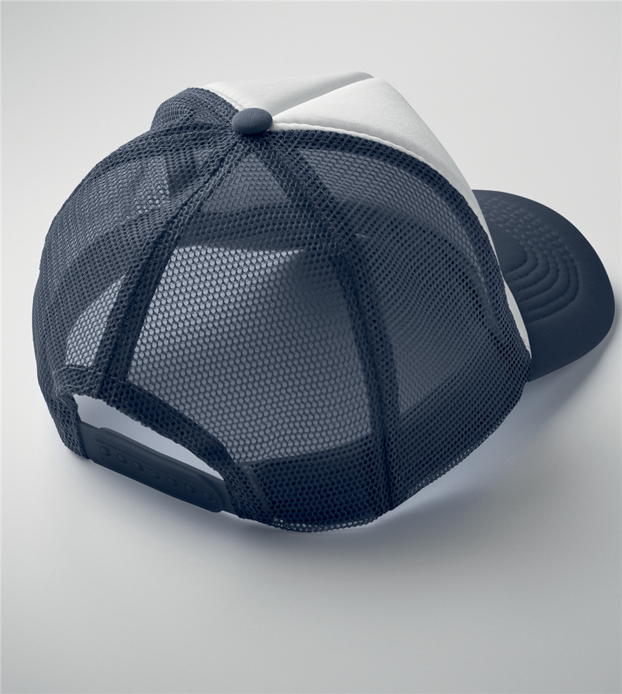 5-Panel Mesh Cap_WHITE/DARK BLUE_VARIANTFEATUREDIMAGE_front_3