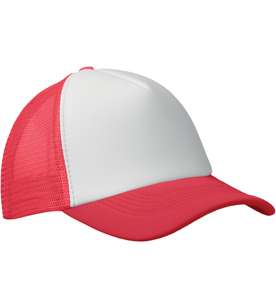 5-Panel Mesh Cap_WHITE/RED_VARIANTFEATUREDIMAGE_front_2