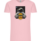 Spaceman Burger Design - Comfort Unisex T-Shirt_CANDY PINK_front