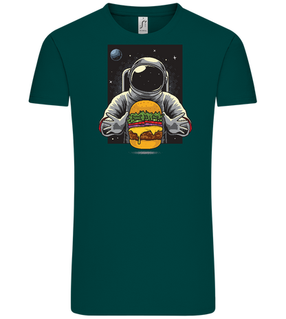 Spaceman Burger Design - Comfort Unisex T-Shirt_GREEN EMPIRE_front