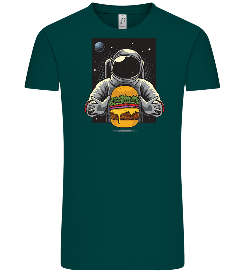 Spaceman Burger Design - Comfort Unisex T-Shirt_GREEN EMPIRE_front