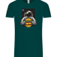 Spaceman Burger Design - Comfort Unisex T-Shirt_GREEN EMPIRE_front