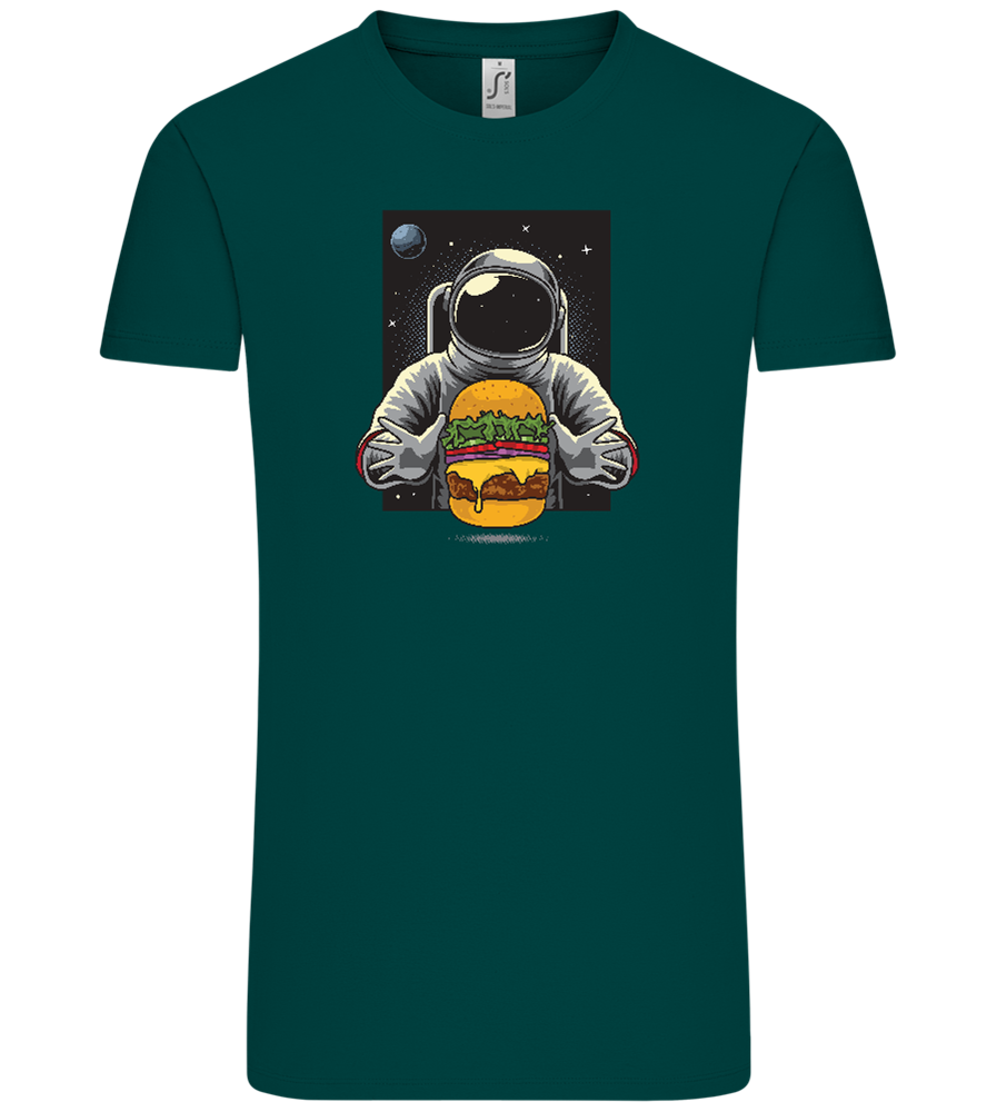 Spaceman Burger Design - Comfort Unisex T-Shirt_GREEN EMPIRE_front