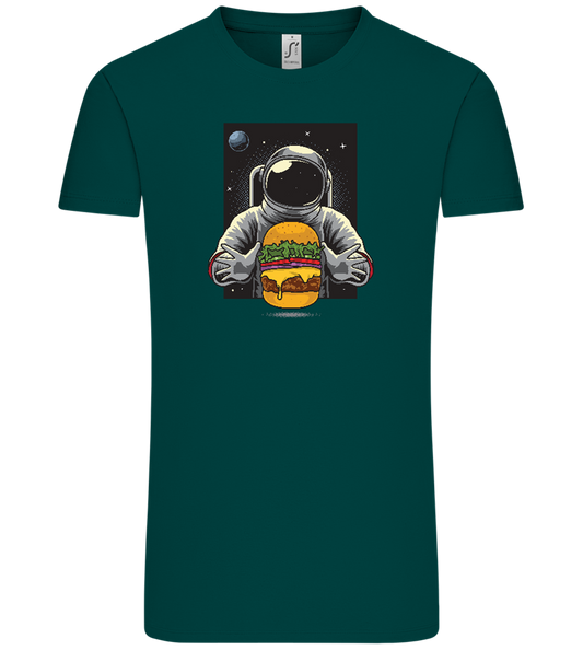 Spaceman Burger Design - Comfort Unisex T-Shirt_GREEN EMPIRE_front