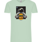 Spaceman Burger Design - Comfort Unisex T-Shirt_ICE GREEN_front