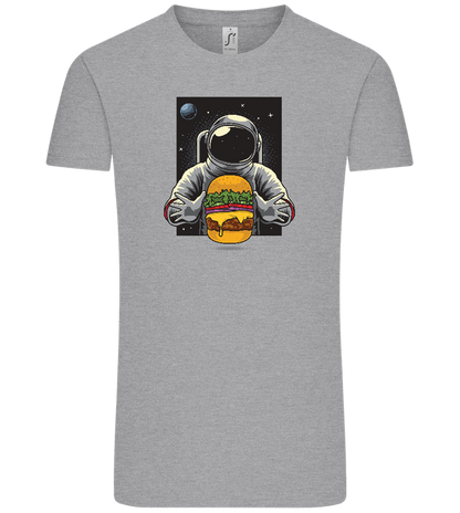 Spaceman Burger Design - Comfort Unisex T-Shirt_ORION GREY_front