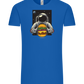 Spaceman Burger Design - Comfort Unisex T-Shirt_ROYAL_front