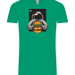 Spaceman Burger Design - Comfort Unisex T-Shirt_SPRING GREEN_front