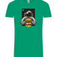 Spaceman Burger Design - Comfort Unisex T-Shirt_SPRING GREEN_front