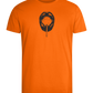 Lollypop Candy Design - Comfort men's fitted t-shirt_ORANGE_front