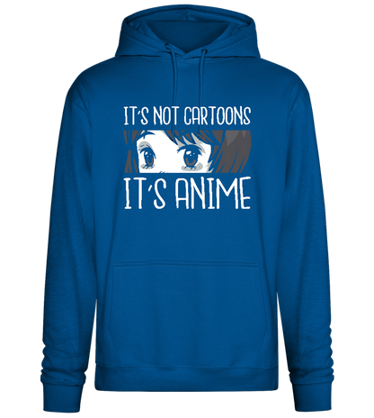 It's not Cartoons Design - Premium Essential Unisex Hoodie_ROYAL_front