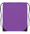 190T Polyester Drawstring Bag_VIOLET_front