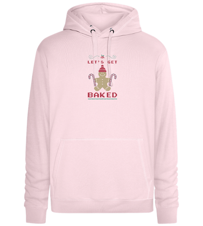 Let's Get Baked Design - Premium unisex hoodie_LIGHT PEACH ROSE_front