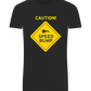 Speed Bump Design - Basic Unisex T-Shirt_DEEP BLACK_front