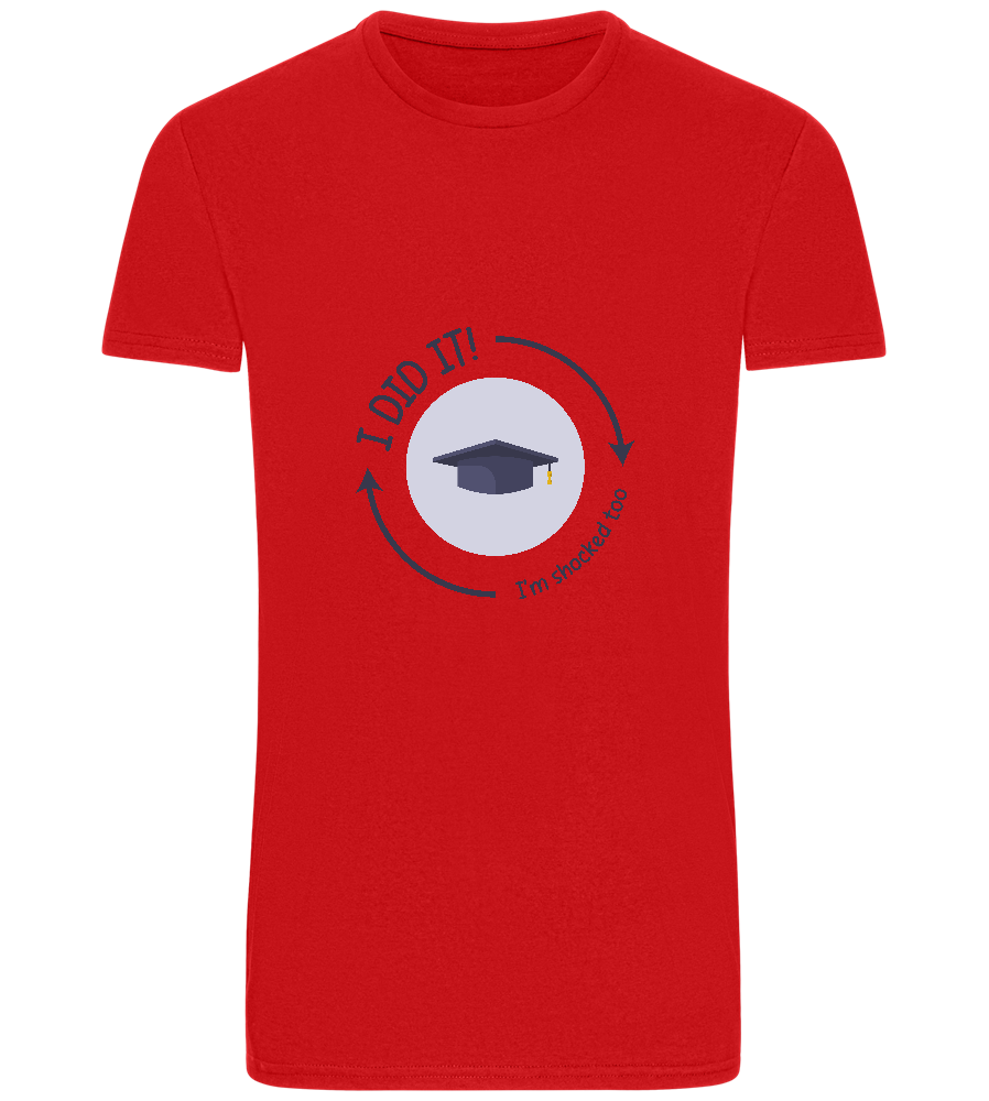 Im Shocked Too Design - Basic Unisex T-Shirt_RED_front