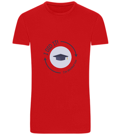 Im Shocked Too Design - Basic Unisex T-Shirt_RED_front