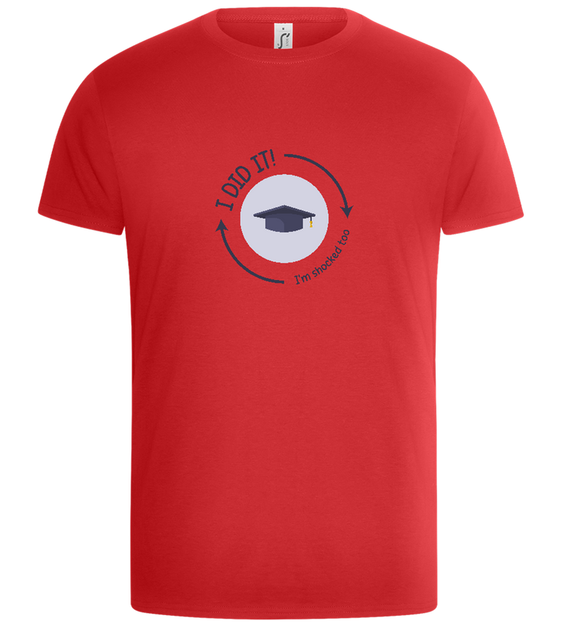 Im Shocked Too Design - Basic Unisex T-Shirt_RED_front