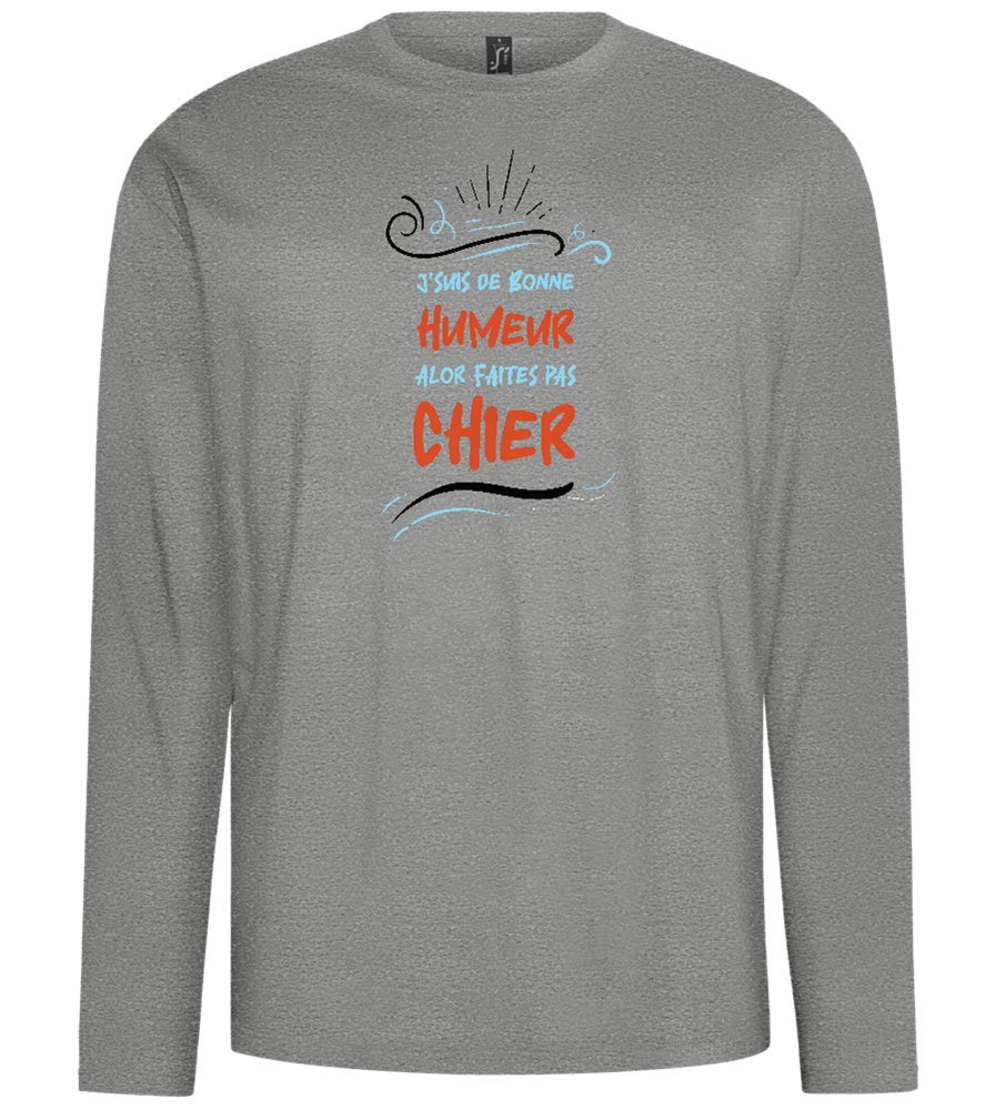 Good Mood Design - Comfort men's long sleeve t-shirt_ORION GREY_front