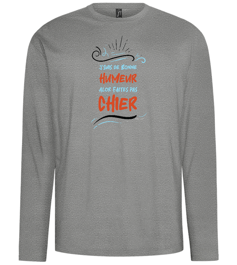 Good Mood Design - Comfort men's long sleeve t-shirt_ORION GREY_front