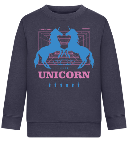 Unicorn Apparel 2023 Design - Comfort Kids Sweater_FRENCH NAVY_front