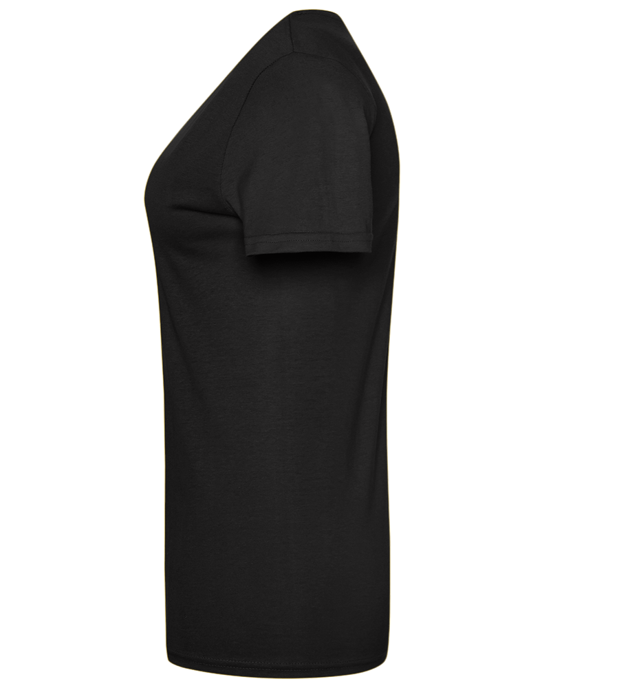 Terrible 30's Design - Basic women's t-shirt_DEEP BLACK_left