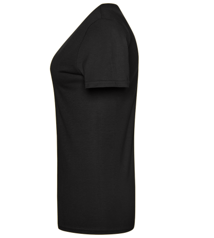 Terrible 30's Design - Basic women's t-shirt_DEEP BLACK_left