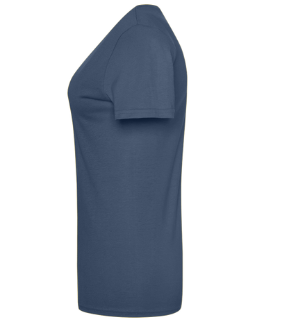 Terrible 30's Design - Basic women's t-shirt_DENIM_left